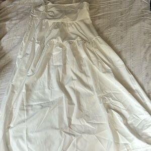 Cute white summer dress